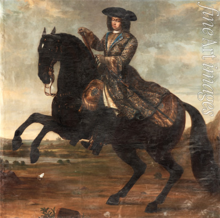 Krafft David von - Porträt von Karl XI. von Schweden (1655-1697)