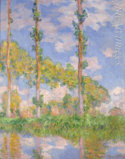 Monet Claude - Poplars in the Sun