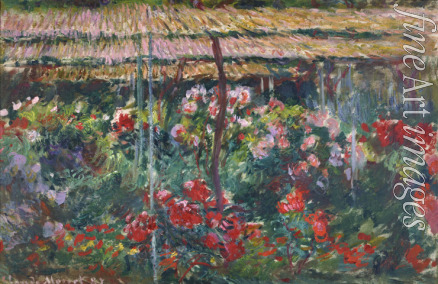 Monet Claude - Pfingstrosengarten