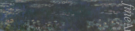 Monet Claude - The Water Lilies - Green Reflections