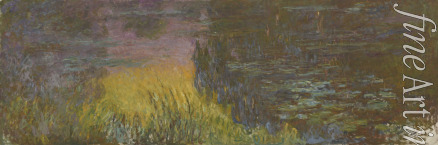 Monet Claude - Die Seerosen - Abendsonne