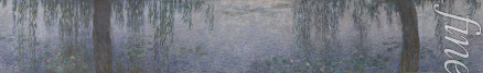 Monet Claude - Die Seerosen - Klarer Morgen mit Weiden