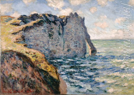 Monet Claude - The Cliff of Aval, Etrétat