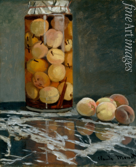Monet Claude - Jar of Peaches