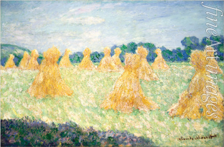 Monet Claude - The Young Ladies of Giverny, Sun Effect