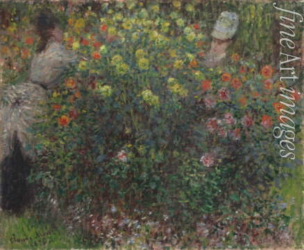 Monet Claude - Ladies in Flowers
