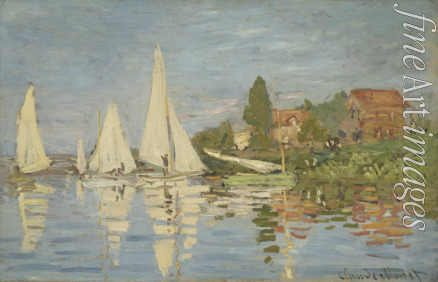 Monet Claude - Regattas at Argenteuil