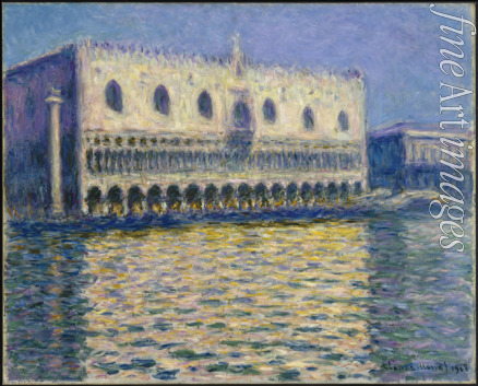 Monet Claude - The Doges Palace (Le Palais ducal)
