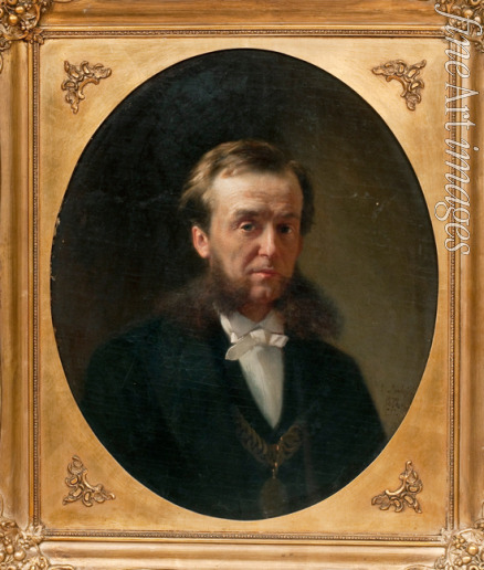 Makowski Konstantin Jegorowitsch - Porträt von Graf Pjotr Alexandrowitsch Walujew (1815-1890)