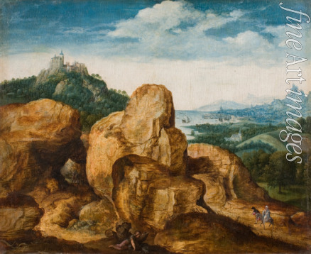 Massys Cornelis - Landscape with Flight into Egypt