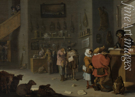 Saftleven Cornelis Hermansz. - ''Who sues for a cow''