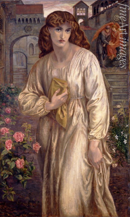 Rossetti Dante Gabriel - Salutation of Beatrice