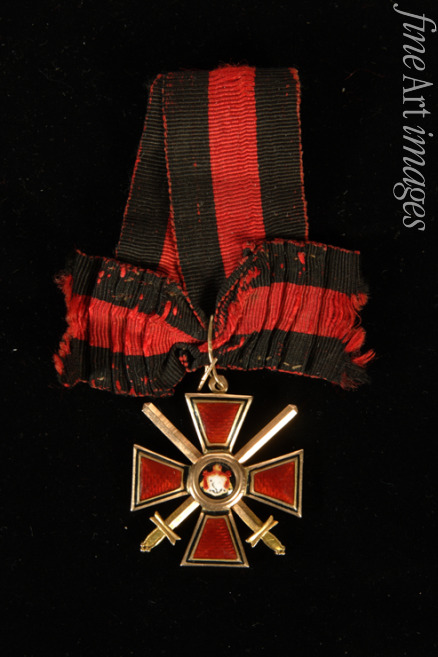 Orders decorations and medals - Riband and Badge of the Order of Saint Vladimir, Fourth class