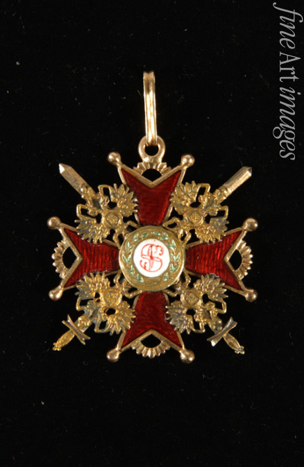 Orden und Ehrenzeichen - Das Ordenszeichen des Ordens des Heiligen Stanislaus, III. Klasse