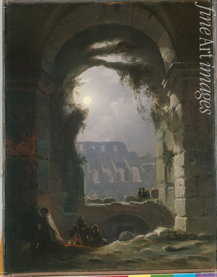Carus Carl Gustav - The Colosseum In the Night