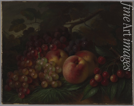 Hall George Henry - Peaches, Grapes and Cherries