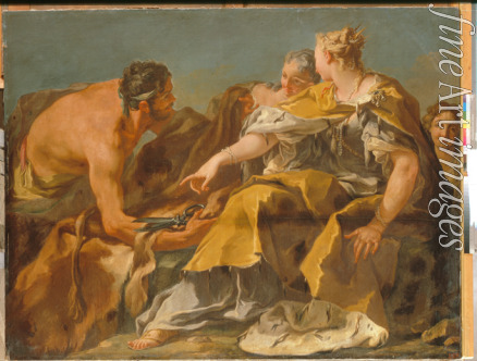 Pittoni Giovan Battista - Dido gründet Karthago
