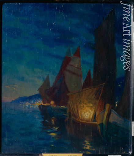 Gaush Alexander Fyodorovich - Sails at Night