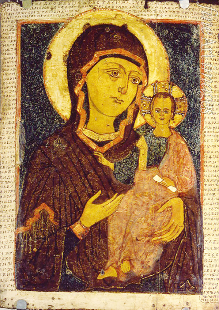 Russian icon - The Virgin Hodegetria
