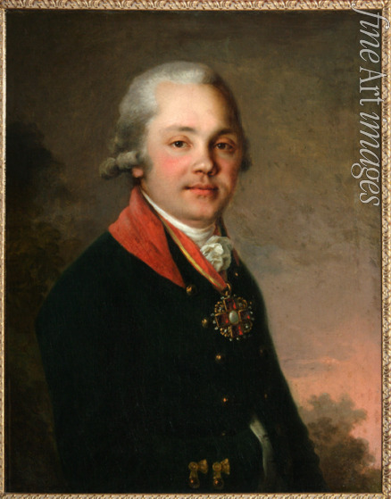 Borovikovsky Vladimir Lukich - Portrait of Alexander Dmitriyevich Arsenyev