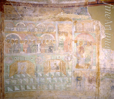 Ancient Russian frescos - In the Hippodrome