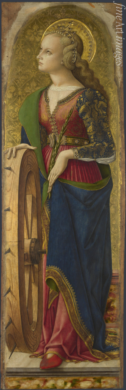Crivelli Carlo - Heilige Katharina von Alexandrien