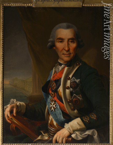Glukowski Semjon - Porträt von Iwan Loginowitsch Golenischtschew-Kutusow (1729-1802)