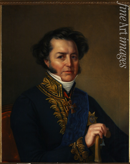 Kaniewski Jan Ksawery - Porträt von Awraam Sergejewitsch Norow (1795-1869)