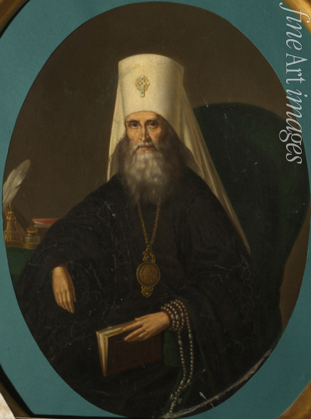 Sprevitch Nikolai Danilovich - Portrait of the Metropolitan Filaret of Moscow (1782-1867)