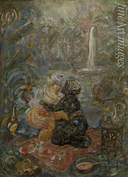 Millioti Wassili Dmitriewitsch - Orientalische Szene