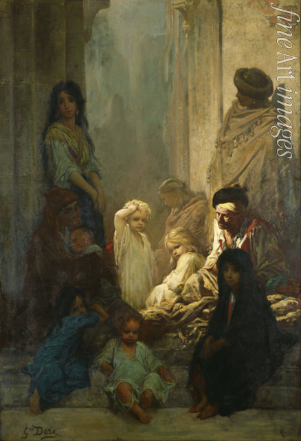 Doré Gustave - La Siesta, Erinnerung an Spanien