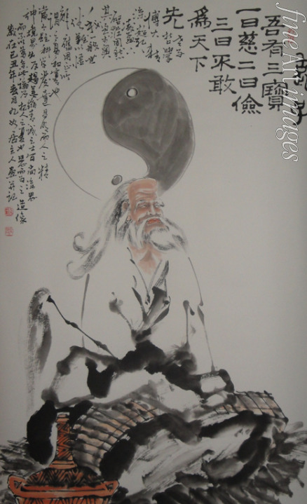 Unbekannter Künstler - Laozi