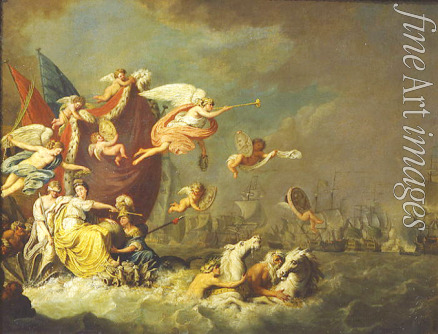 Roode Theodorus de - Allegorie des Sieges von Cesme