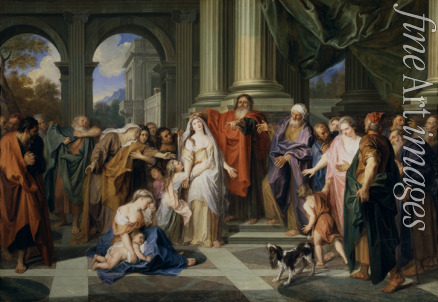 Coypel Antoine - Susanna des Ehebruchs beschuldigt