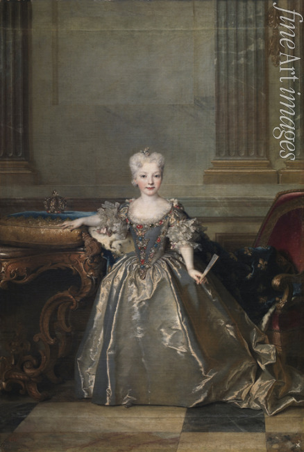 Largillière Nicolas de - Infanta Mariana Victoria of Spain