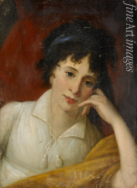 Mosnier Jean Laurent - Portrait of Ekaterina Fyodorovna Muravyova-Apostol, née Kolokoltseva (1771-1848)