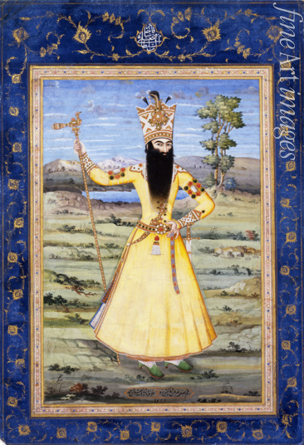 Iranian master - Portrait of Fath Ali Shah (1797-1834)