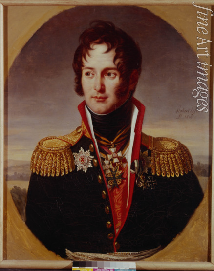 Lefévre Robert - Porträt von Pjotr Alexandrowitsch Tschitscherin (1778-1848)