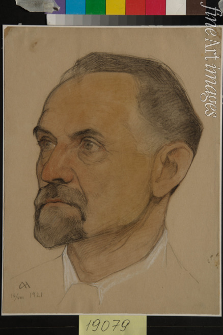 Andreev Nikolai Andreevich - Portrait of Leonid Borisovich Krasin (1870-1926)