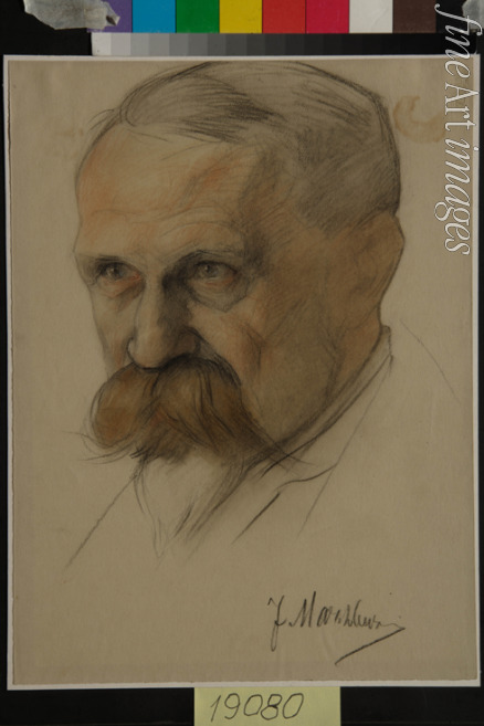 Andreew Nikolai Andreewitsch - Porträt von Julian Marchlewski (1866-1925)