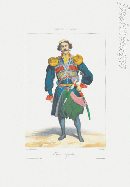 Gagarin Grigori Grigorievich - Prince of Megrelia (From: Scenes, paysages, meurs et costumes du Caucase)
