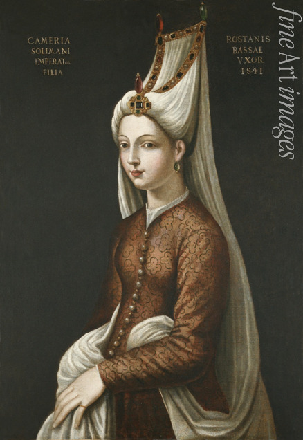 Italienischer Meister des 16. Jhs. - Mihrimah Sultan (1522-1578), die Tochter von Sultan Süleyman I. und dessen Lieblingsfrau Roxelane