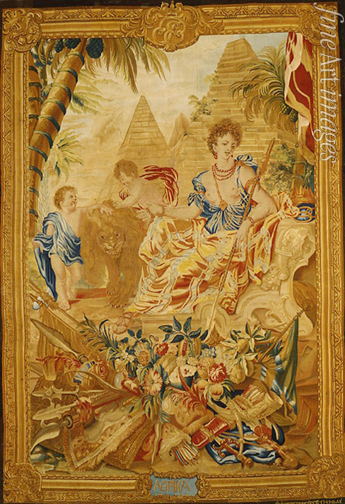 Fine Art Images - Expert search  Africa (Tapestry Series The five continents) - Russian master