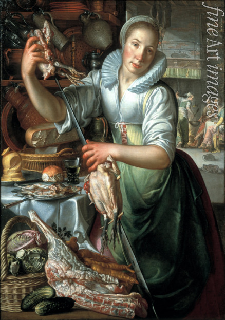 Wtewael Joachim - The kitchen maid