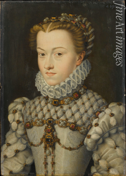 Clouet François - Elisabeth of Austria (1554–1592), Queen of France