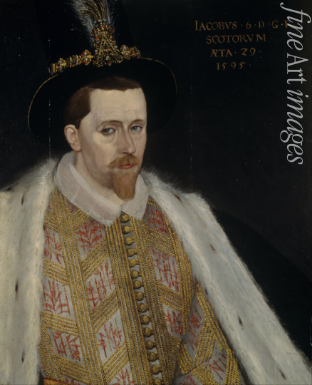 Vanson Adrian - König Jakob VI. von Schottland (1566-1625)
