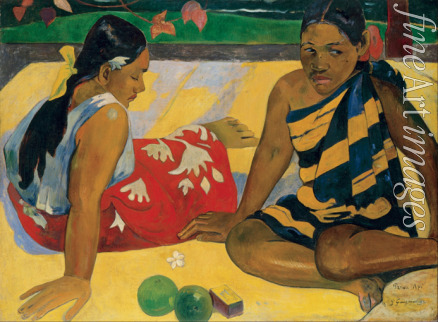 Gauguin Paul Eugéne Henri - Parau api. Gibt's was Neues?