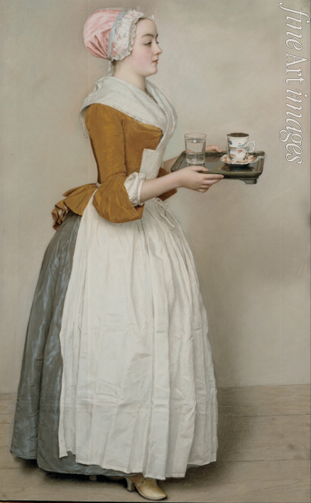 Liotard Jean-Étienne - The Chocolate Girl (La Belle Chocolatière de Vienne)
