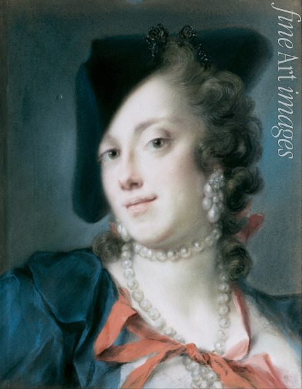 Carriera Rosalba Giovanna - A Venetian Lady from the House of Barbarigo (Caterina Sagredo Barbarigo)
