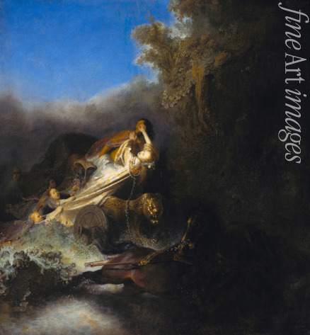 Rembrandt van Rhijn - The Abduction of Proserpina